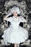 The Night Witch- Gothic Lolita JSK, Blouse and Corset