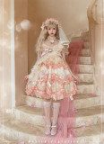 Bolicherry -Amarantime- Gorgeous Elegant Tea Party Princess Classic Lolita JSK