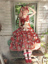 SPFlowerlanguage -Bouquet Specimen- Elegant Classic Lolita OP Dress and JSK