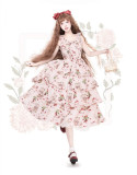 SPFlowerlanguage -Bouquet Specimen- Elegant Classic Lolita OP Dress and JSK