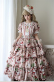 SPFlowerlanguage -Bouquet Specimen- Elegant Embroidery Classic Lolita OP Dress and Accessories