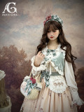 Alice Girl -A Farm in The Forest- Classic Lolita Mushroom Woven Bag