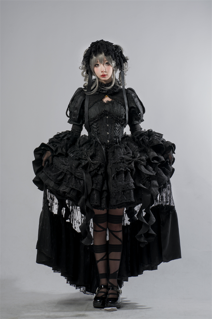 US$ 42.99 - Smoothy -Caliburn- Gothic Lolita JSK and Corset