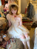 Sweet Kawaii Casual Lolita Chiffon Polka Dot Short Sleeves Dress