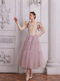 LaceMade -Princess Stellalou- Casual Classic Lolita Corset Topwear and Skirt
