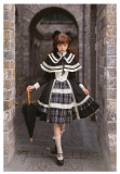 Withpuji -Day and Night- Classic Lolita OP Dress and Cape Set