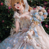Rose Banquet -  Princess Rococo Tea Party Wedding Lolita OP Dress