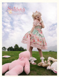 Strawberry Rabbit - Sweet Lolita JSK Set