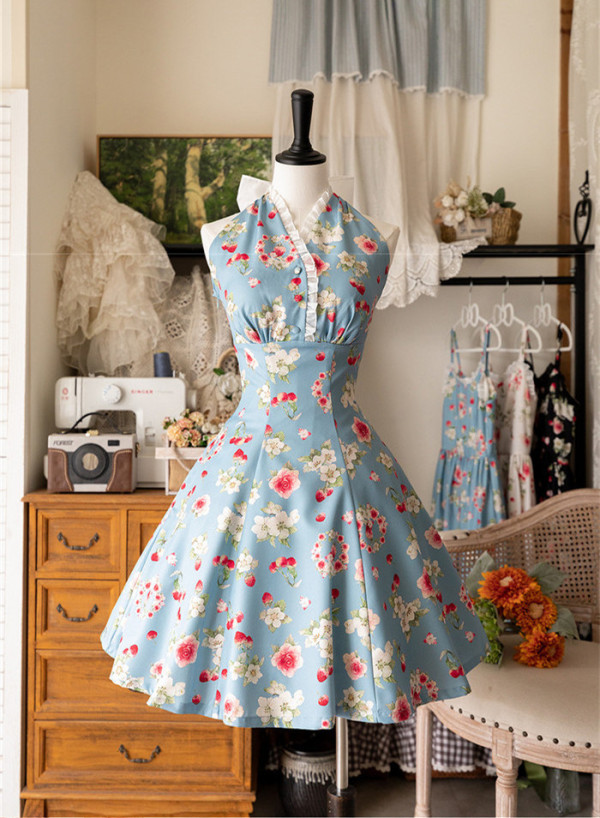 Summer Berries - Sweet Classic Casual Lolita JSK