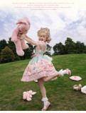 Strawberry Rabbit - Sweet Lolita JSK Set