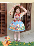 Apple Brand - Sweet Lolita JSK, OP, Salopettes, Skirt and Blouse