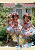 Apple Brand - Sweet Lolita JSK, OP, Salopettes, Skirt and Blouse