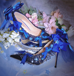 Starry Night -  Elegant Classic Vintage Pointed Lolita Heel Shoes
