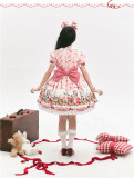 Cat Strawberry Garden - Sweet Lolita JSK and OP Dress