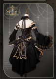 Bramble Rose -Revelation- Gothic Lolita Corset, Skirt and Arm Sleeves Full Set