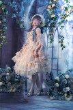 Fantastic Wind -Little Mermaid- Classic Princess Tea Party Lolita JSK Full Set