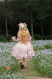 Flower and Cuckoo - Casual Simple Classic Lolita Corset Top and Skirt