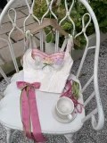 Flower and Cuckoo - Casual Simple Classic Lolita Corset Top and Skirt
