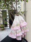Flower and Cuckoo - Casual Simple Classic Lolita Corset Top and Skirt