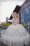 HinanaQueena -Mudan Flower- Elegant Rococo Tea Party Princess Wedding Lolita JSK