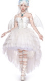 Yupbro -Elusalei- Gothic Lolita Corset Topwear, Skirt and Accessories Full Set