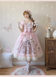 Hare Mallow - Doll Sweet Classic Lolita OP Dress and Headband Set