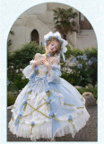 Bramble Rose -Fragrant Grass- Classic Princess Tea Party Hime Lolita OP Dress