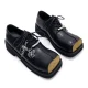 Japanese Y2K Alt Goth Punk Harajuku Square Toe Vintage Classic Lolita Flat Shoes
