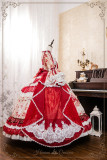 HinanaQueena -Soul in the Glass- Hime Rococo Tea Party Princess Wedding Qi Lolita OP Dress