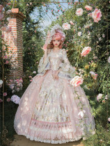 HinanaQueena -Soul in the Glass- Hime Rococo Tea Party Princess Wedding Qi Lolita OP Dress