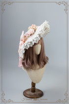 HinanaQueena -Soul in the Glass- Hime Tea Party Princess Wedding Qi Lolita Hat and Choker