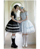 Withpuji -Best Wishes- Classic Casual Lolita OP Dress and Arm Sleeves