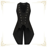 Immortal Thorn -The Hidden Prejudice- Ouji Prince Boystyle Elegant Swallow Tail Lolita Vest Jacket