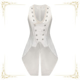Immortal Thorn -The Hidden Prejudice- Ouji Prince Boystyle Elegant Swallow Tail Lolita Vest Jacket