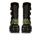 Retro Y2K Halloween Gothic Punk Motorcycle Rock Fluorescence Platform Lolita Ankle Boots