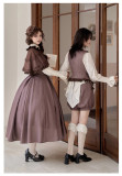 Withpuji -The Past of Manchester- Classic Vintage Lolita Corset JSK, Blouse, Hat, Acessories Set and Ouji Boystyle Prince Lolita Set