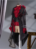 Rose Count Ouji Boystyle Prince Lolita Blouse, Jacket, Pants Set and Gothic Lolita JSK Dress with Accessories