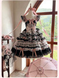 Rose Garden - Sweet Classic Embroidery Tea Party Lolita JSK Dress