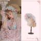 Rose Garden - Sweet Classic Lolita Headwear, Choker and Tailing Acessories