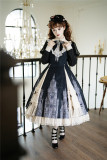 Church Bell - Long Sleeve Halloween Gothic Lolita OP Dress