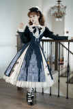 Church Bell - Long Sleeve Halloween Gothic Lolita OP Dress