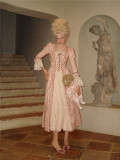 LaceMade -Flower Love God- Casual Classic Vintage Rococo Lolita Palace Long Sleeve Angel OP Dress