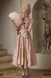 LaceMade -Flower Love God- Casual Classic Vintage Rococo Lolita Palace Long Sleeve Angel OP Dress