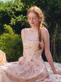 LaceMade -Amy's Summer Camp- Sweet Kawaill Pink Casual Lolita JSK Dress