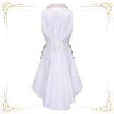Immortal Thorn -The Night of Immortal Sword- Ouji Boystyle Prince Vintage Tail Lolita Vest Jacket