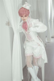Immortal Thorn -The Night of Immortal Sword- Ouji Boystyle Prince Vintage Tail Lolita Vest Jacket