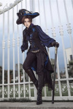 Immortal Thorn -The Night of Immortal Sword- Ouji Boystyle Prince Vintage Tail Lolita Vest Jacket