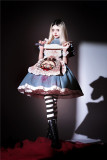 YourHighness - Black Fairy Tale Alice Halloween Gothic Lolita OP Dress and Apron