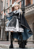 Dark Contract - Ouji Military Lolita Set and Cape