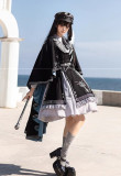 Dark Contract - Ouji Military Lolita Set and Cape